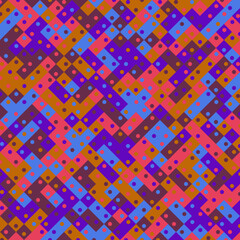 Color Rhombus tile tessellation pattern illustration