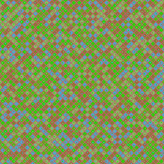 Color Rhombus tile tessellation pattern illustration