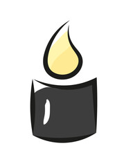 Czarna świeczka © Monika Janiak-Klicha