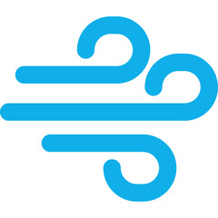 Wind Isolated Vector icon which can easily modify or edit

