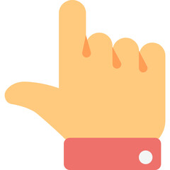 Hand Isolated Vector icon which can easily modify or edit

