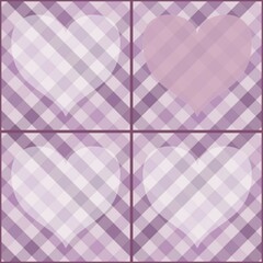 Backgrounds design with plaid  and gradient style.