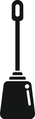 Toilet brush icon simple vector. Water sewer