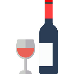 Wine Isolated Vector icon which can easily modify or edit

