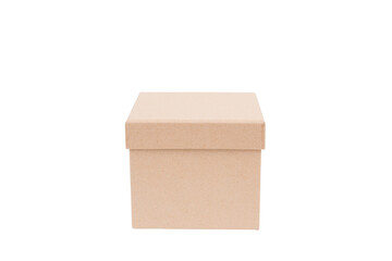 Brown paper box