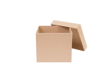 Brown paper box