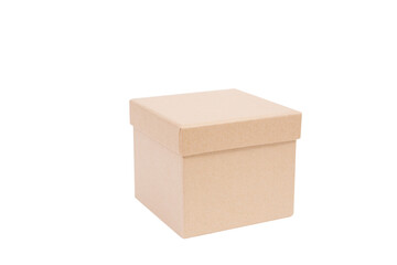 Brown paper box