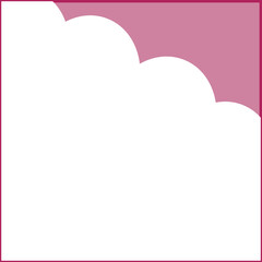 cute pink paper templates planner, journal, reminder, notes, checklist, memo, writing pad, notepad, banner decoration