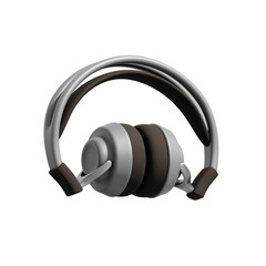 Headphone icon Isolated 3d render Illustration