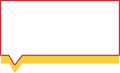 Fototapeta premium blank colorful speech bubble, text box, frame talk, chat box, speak balloon, thinking balloons decoration 