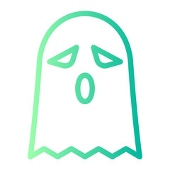 ghost gradient icon