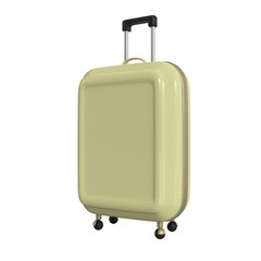 Travel Luggage Icon Isolated 3d Render Illustration