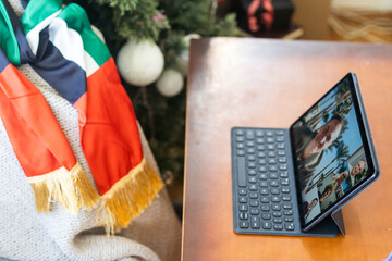 Browsing Network Internet UAE Flag Concept