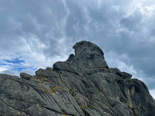 Ergaki Natural Park, rock bird