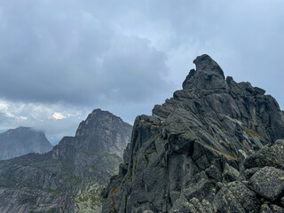 Ergaki Natural Park, rock bird