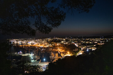 Santa Maria di Leuca view of south italian heritage site. Cityscape of a unique Mediterranean jewel.