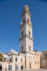 Lecce view of south italian heritage site. Cityscape of a unique Mediterranean jewel.