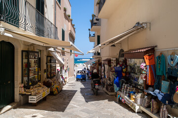 Otranto view of south italian heritage site. Cityscape of a unique Mediterranean jewel.