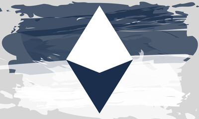 Flag of Antarctica Brush Stroke © Edward