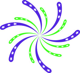 colorful firework festival celebration decoration