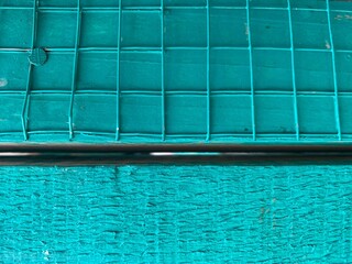 Wooden cage with fence