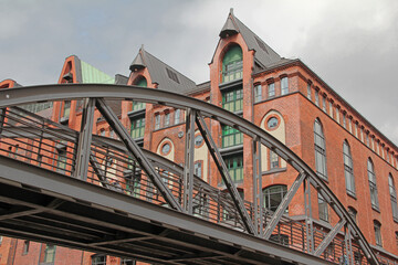 Fototapeta premium Hamburg Speicherstadt
