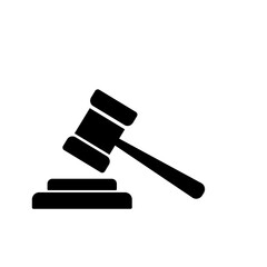 Gavel, Hammer symbol icon