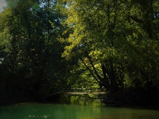 Paysages d'automne dans la campagne d'Alès