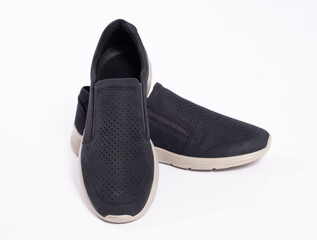 New suede male shoes