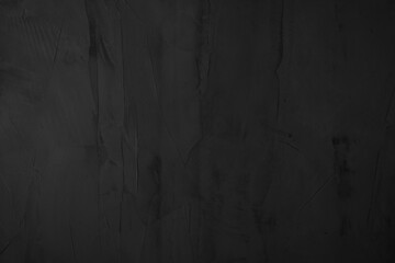 Old black concrete wall. Grunge background