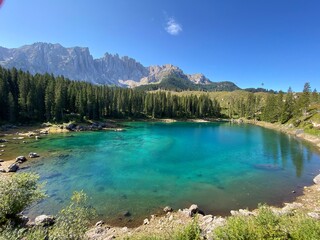 lake in Trentino 