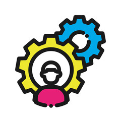 Obraz premium Business success icon. Graphic for business, social network and marketing.