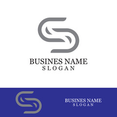 Business corporate S letter logo