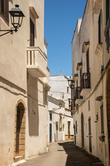 Fototapeta premium narrow streets of Gallipoli historical center