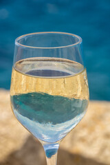 Aperitifs on the walls of Gallipoli