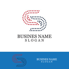 Business corporate S letter logo