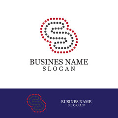 Business corporate S letter logo