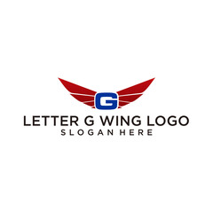 Letter G wing logo
