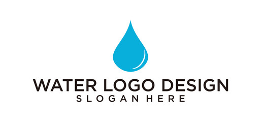 Water logo design
