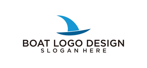 Boat logo design