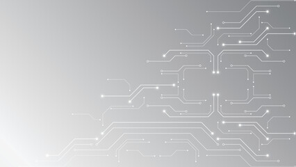 Abstract technology background, Illustration, Hi-tech communication concept innovation background, science and technology digital background