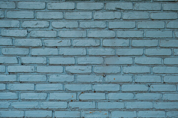 Texture of an old brick wall painted in pearl color.