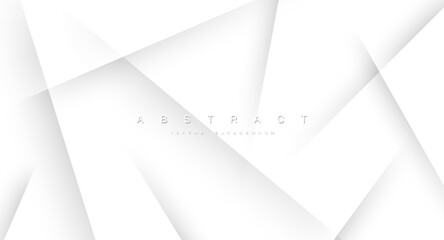 Abstract white and gray gradient background. Abstract simple vector background.
