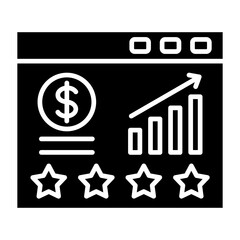 Ratings Glyph Icon