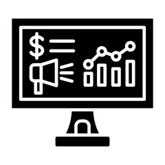 Marketing Glyph Icon