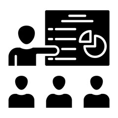 Presentation Glyph Icon