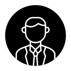 Profile Glyph Icon
