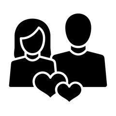 Relationship Glyph Icon