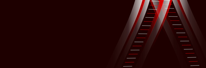 Abstract dark red and silver background