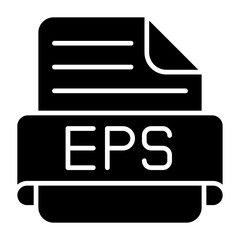 Eps Glyph Icon